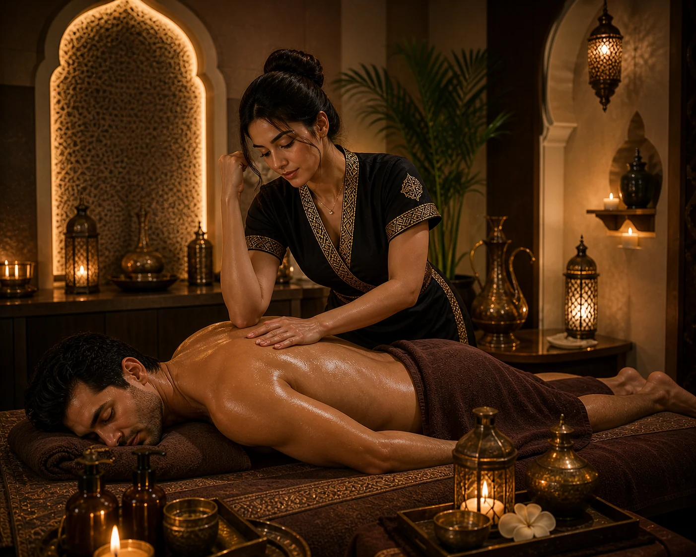 Hot Stone Massage in Liwan Dubai