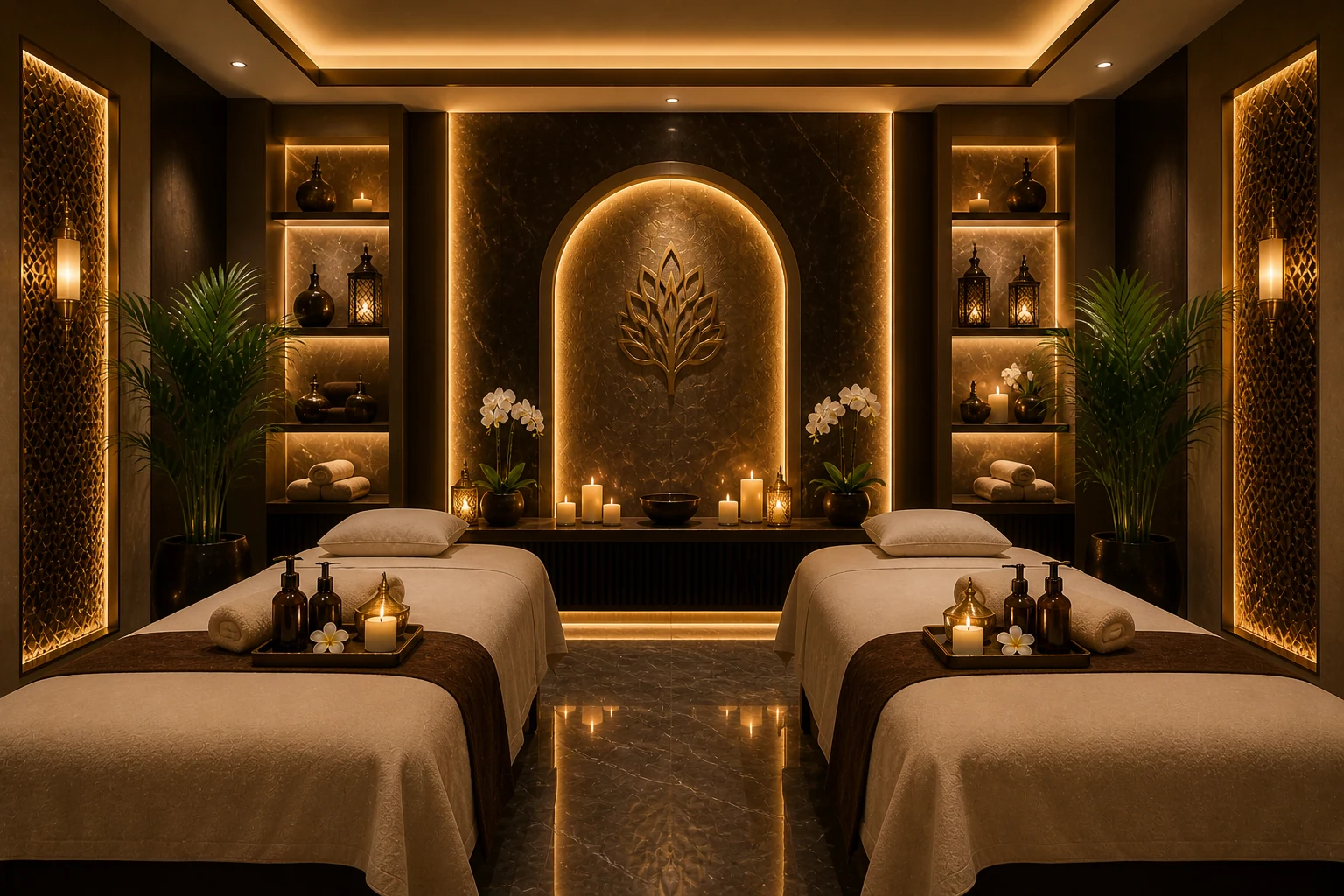 New Sun Thai Spa private massage room