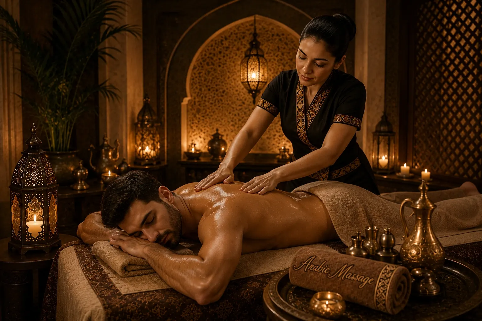 Arabic massage in Dubai
