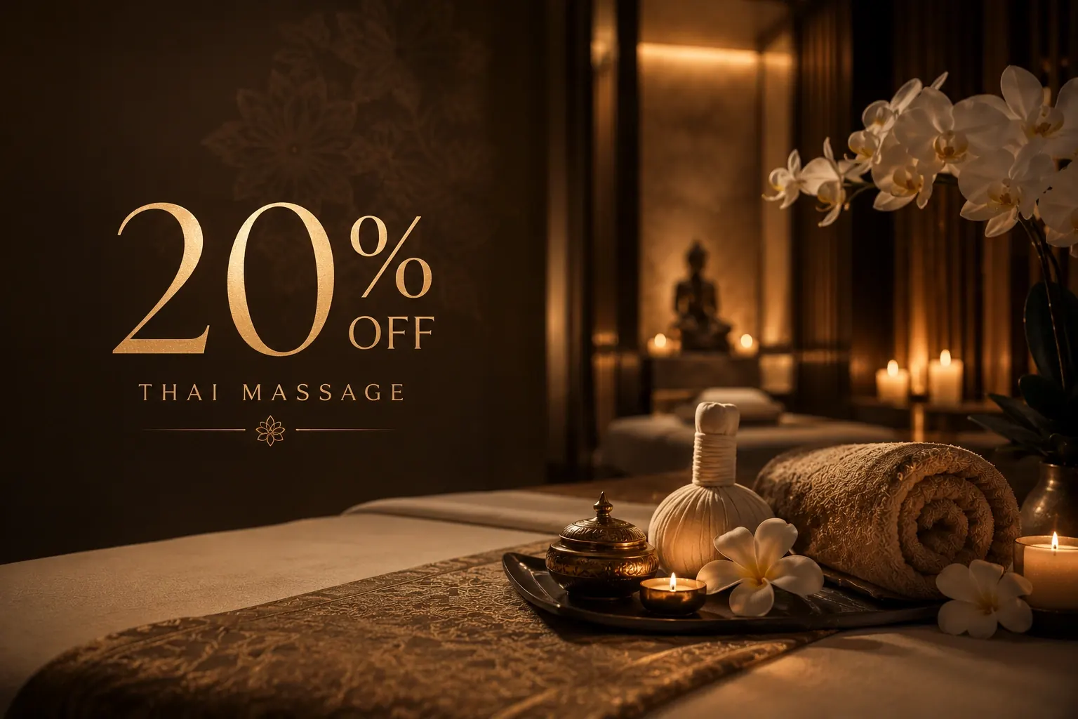20% off Thai Massage at New Sun Thai Spa Liwan Dubai